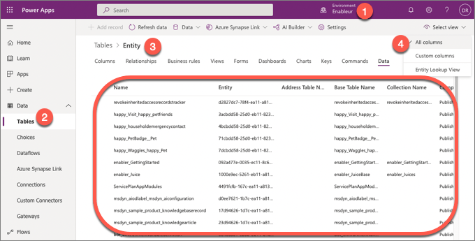 Screenshot illustrating the steps just described